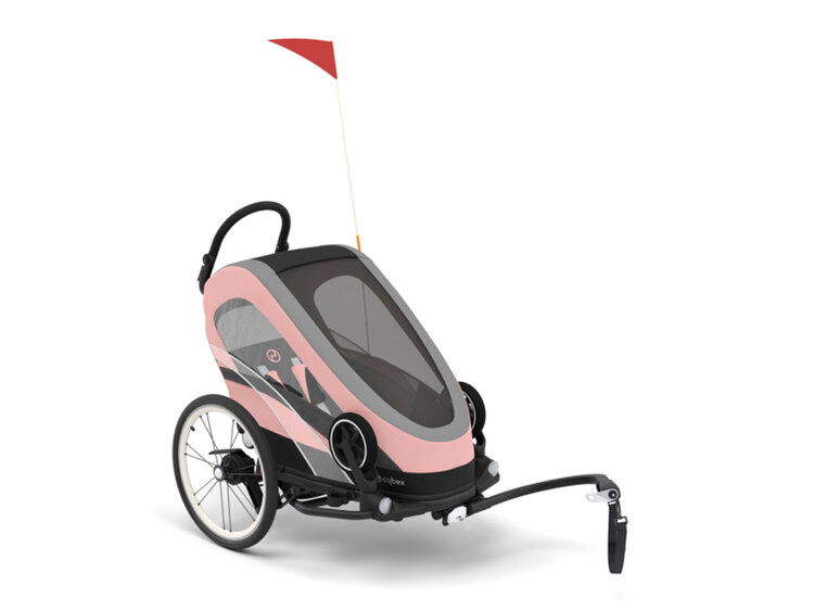 CYBEX Vozík za kolo Zeno bike Silver Pink Cybex