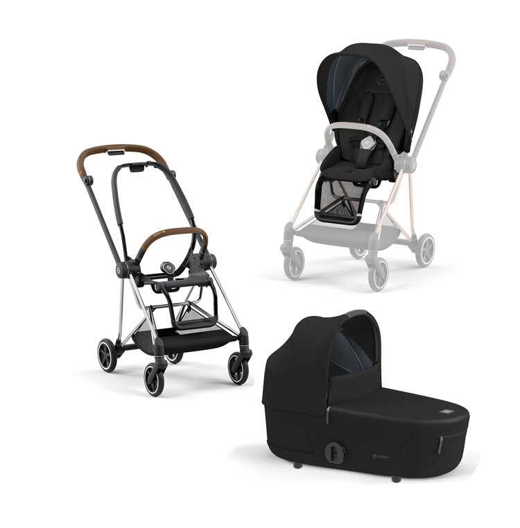 CYBEX Kočárek Mios 3.0 Chrome Brown