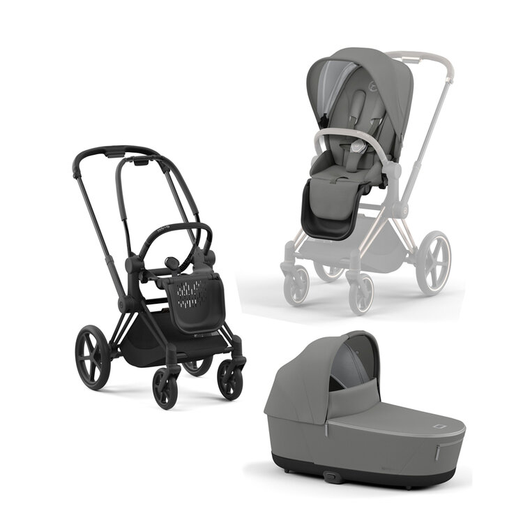 CYBEX Kočárek Priam 4.0 Matt Black