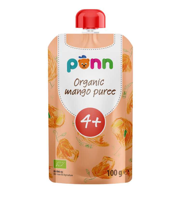 SALVEST Põnn BIO Mango 100% 100 g Salvest