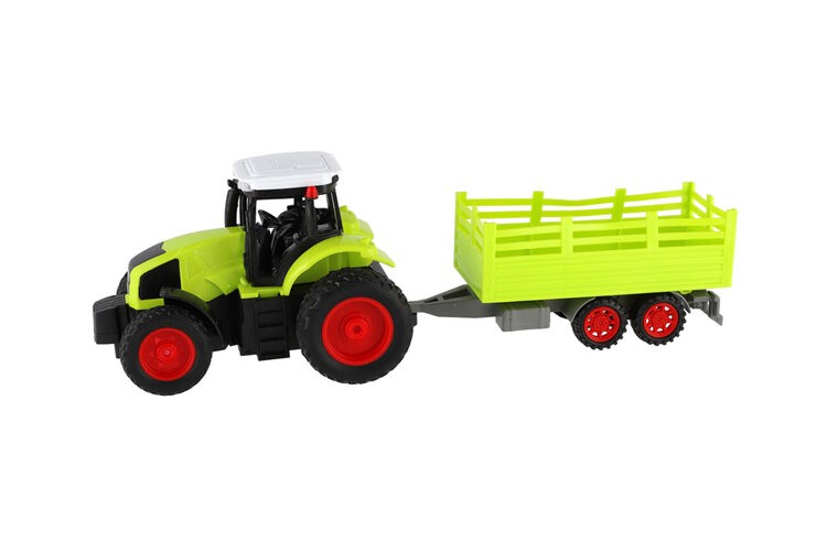 TEDDIES Traktor RC s vlekem 38 cm Teddies