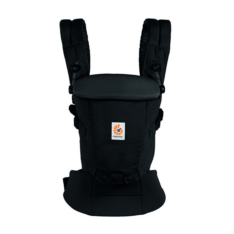 ERGOBABY Nosítko Adapt Soft Touch Cotton - Onyx Black Ergobaby