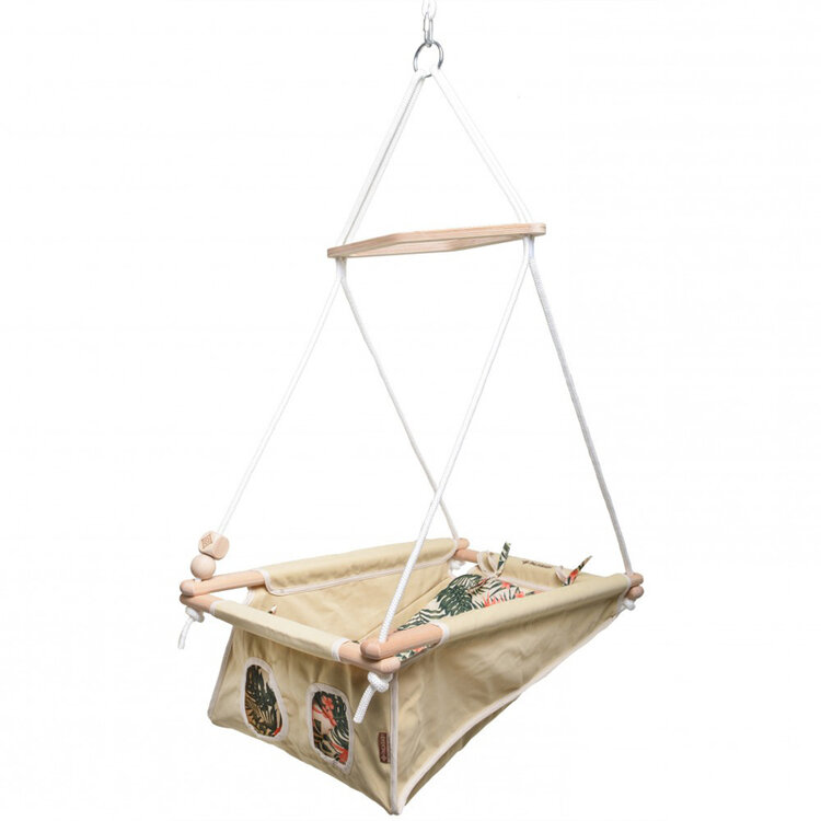 INCABABY Houpačka dětská Babyswing 0m + Jungle FW Incababy