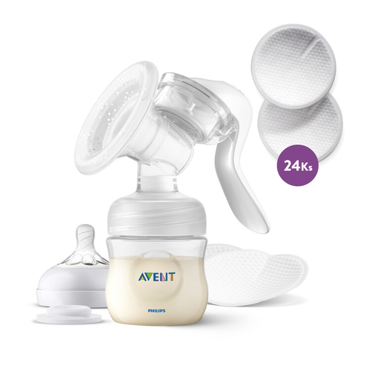 Philips AVENT manuální a Vložky do podprsenky 24 ks Philips Avent