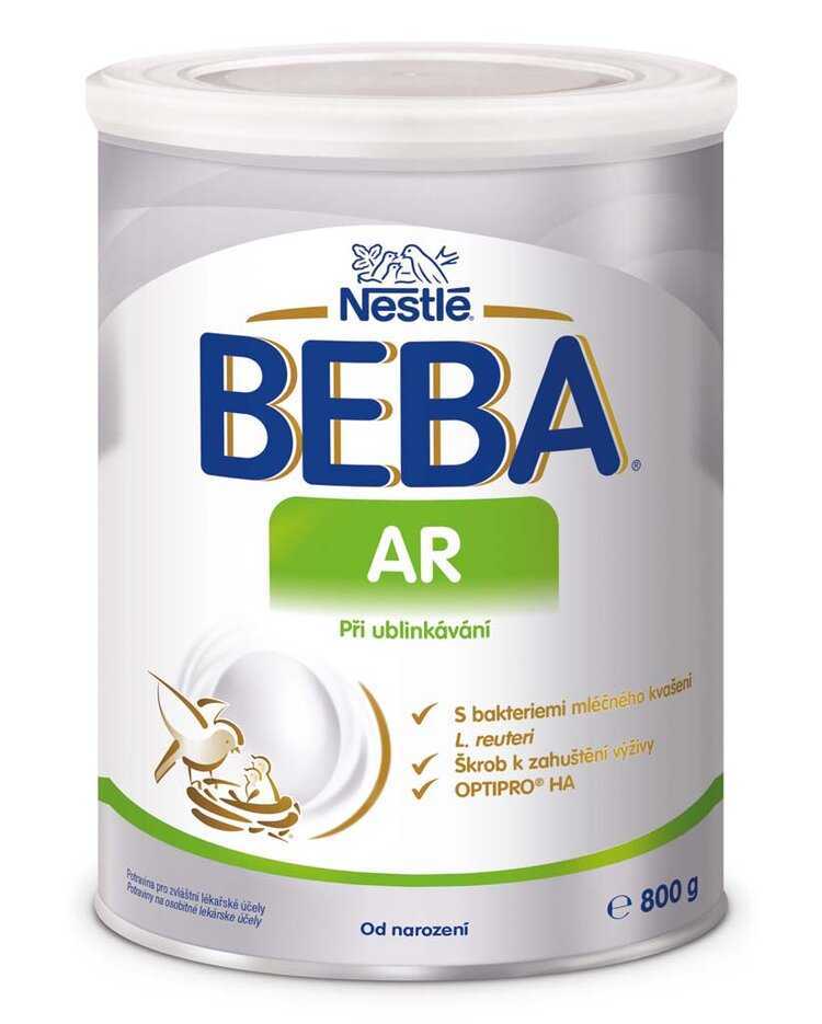 BEBA AR 800 g - Kojenecké mléko při ublinkávání BEBA