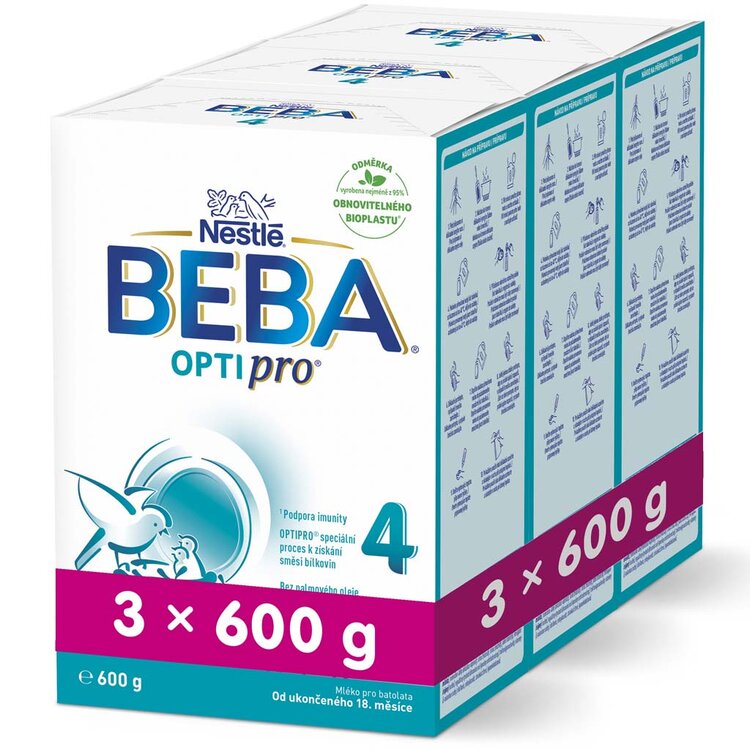 3x BEBA OPTIPRO 4