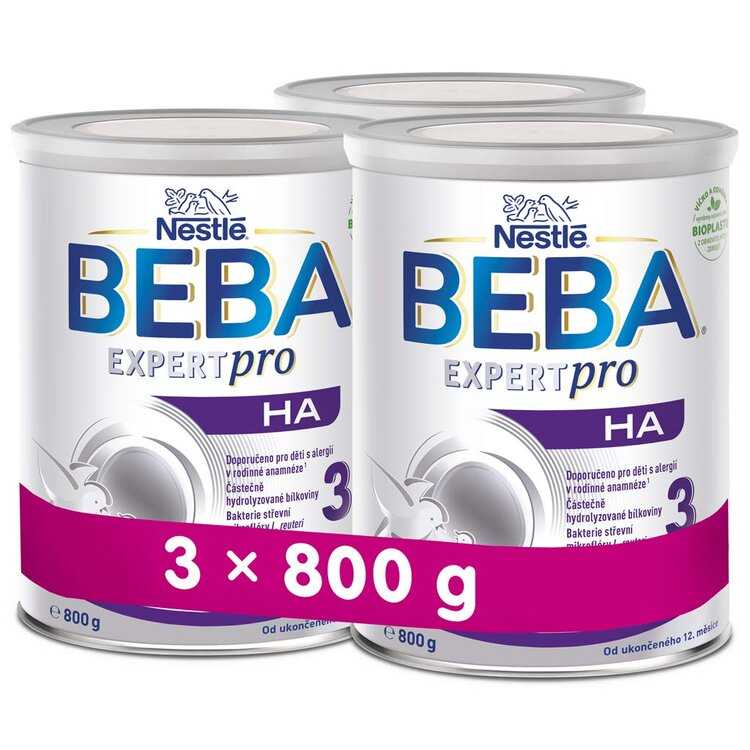 3x BEBA EXPERTpro HA 3