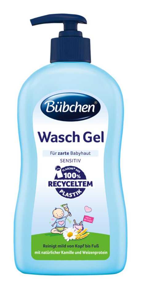 BÜBCHEN Baby mycí gel 400 ml s dávkovačem Bübchen