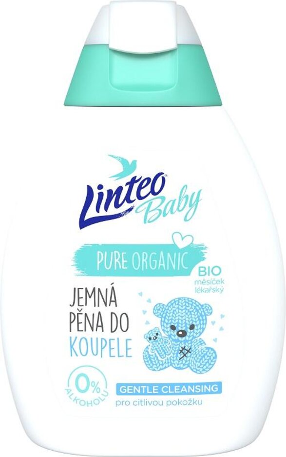 LINTEO BABY Dětská pěna do koupele Baby 250 ml LINTEOBABY