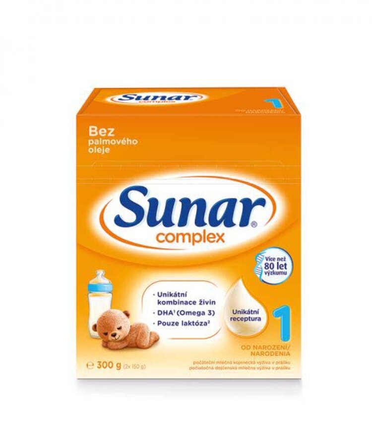 SUNAR Complex 1 Mléko počáteční 300 g Sunar