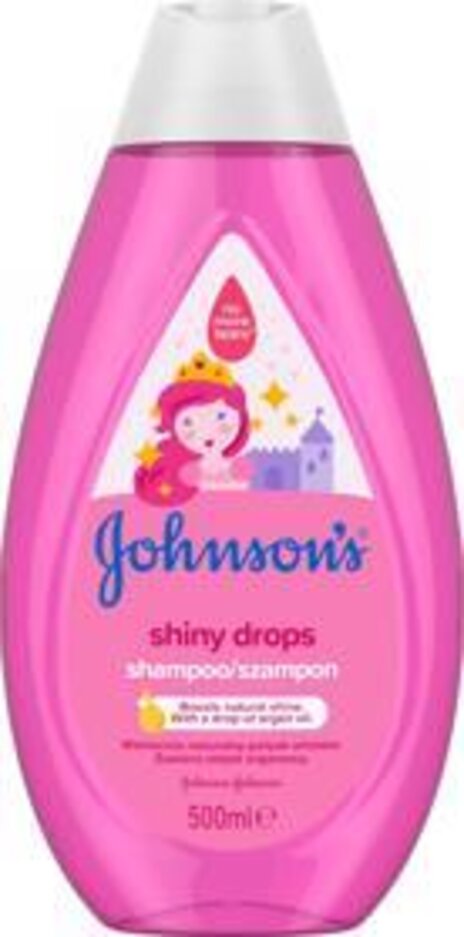 JOHNSON'S Shiny Drops šampon 500 ml JOHNSONS