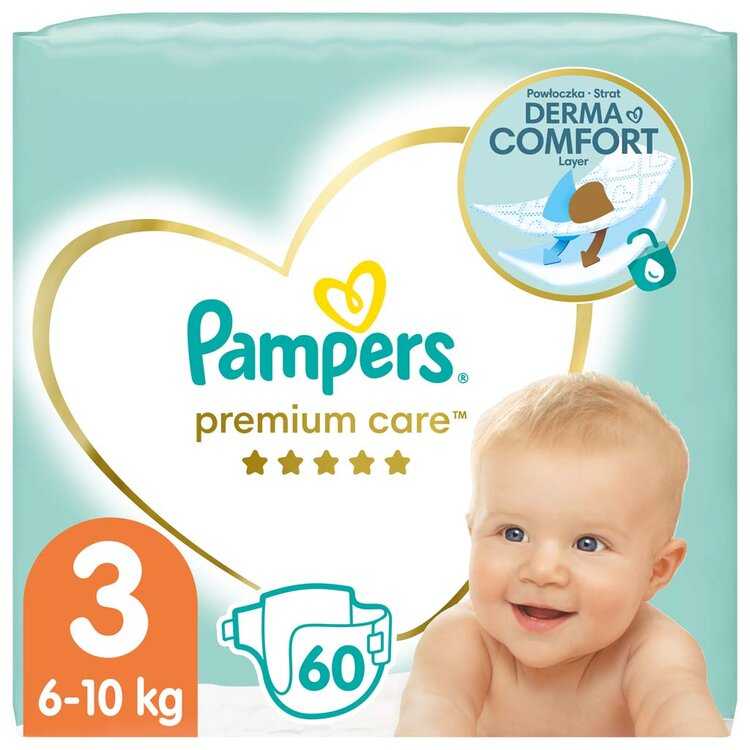 Pampers Premium Care 3 MIDI 6-10 kg 60 ks Pampers