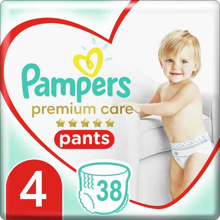 Pampers Premium Care Pants 4 MAXI 9-15 kg 38 ks Pampers