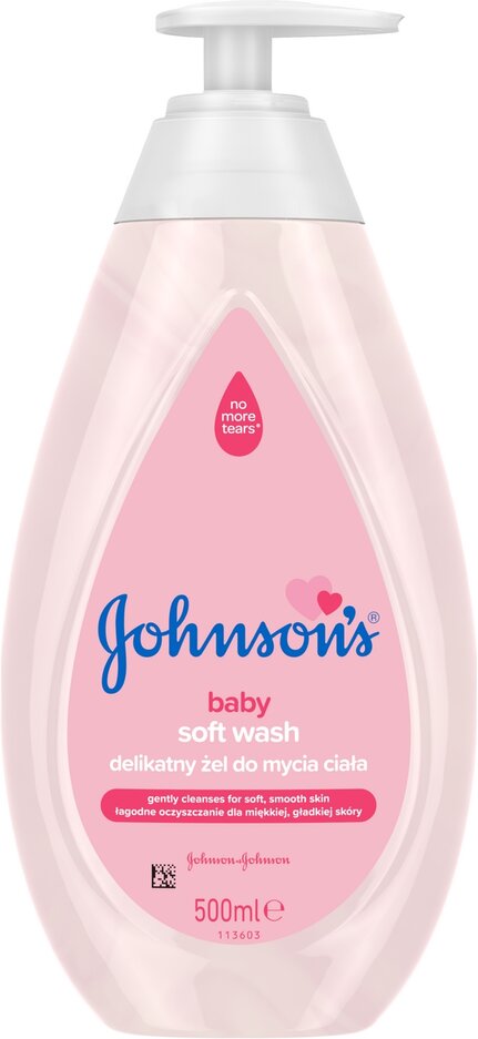 JOHNSON'S Jemný dětský mycí gel 500 ml JOHNSONS