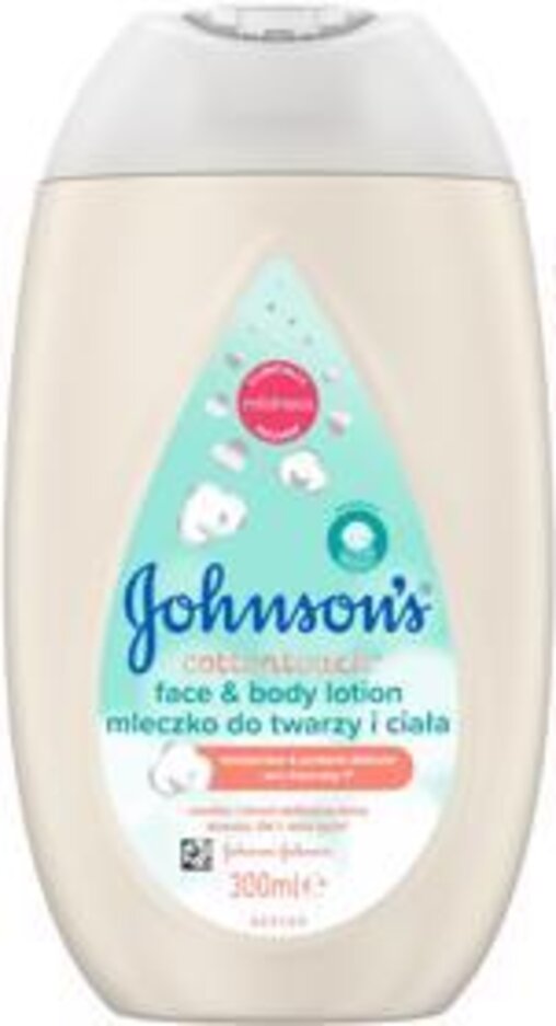 JOHNSON'S Cottontouch mléko na tělo a tvář 300 ml JOHNSONS