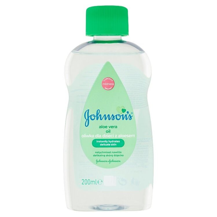 JOHNSON'S Olej s aloe vera 200 ml JOHNSONS