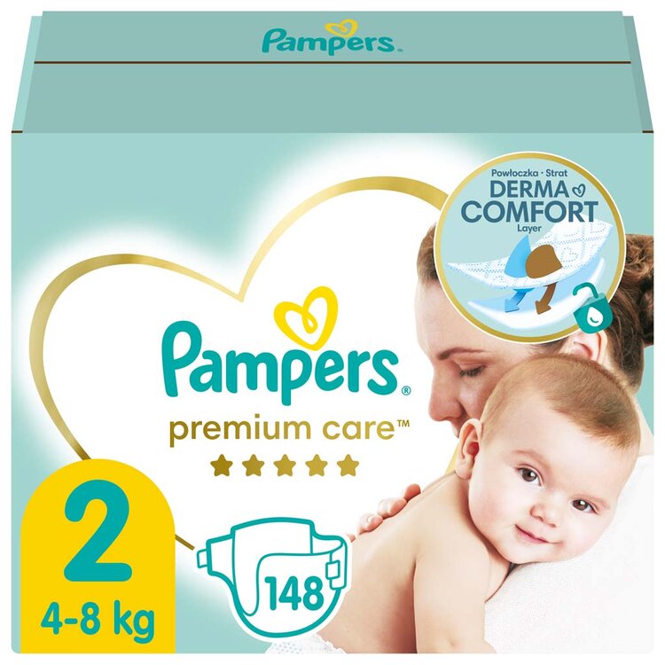 Pampers Premium Care 2 4-8 kg 148 ks Pampers