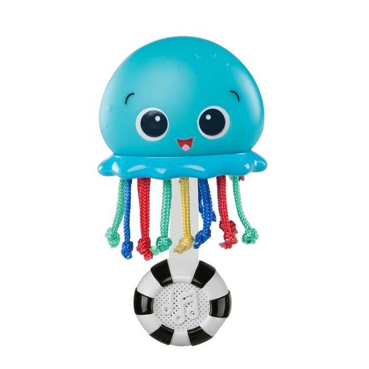 BABY EINSTEIN Hračka hudební a světelná Ocean Glow Sensory Shaker ™ 0m + Baby Einstein