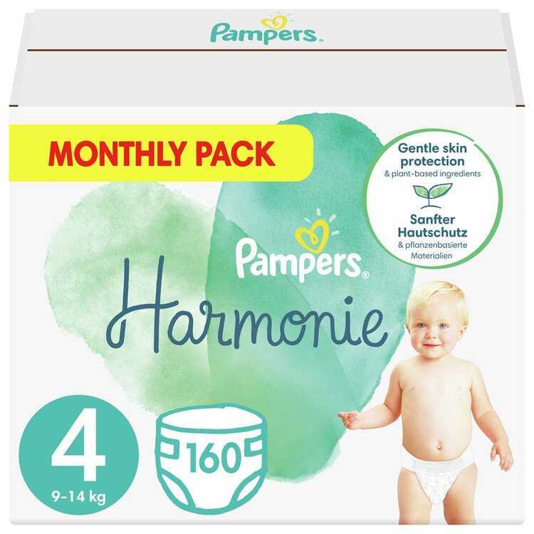 Pampers Harmonie 4 Maxi 9 - 14 kg 160 ks Pampers