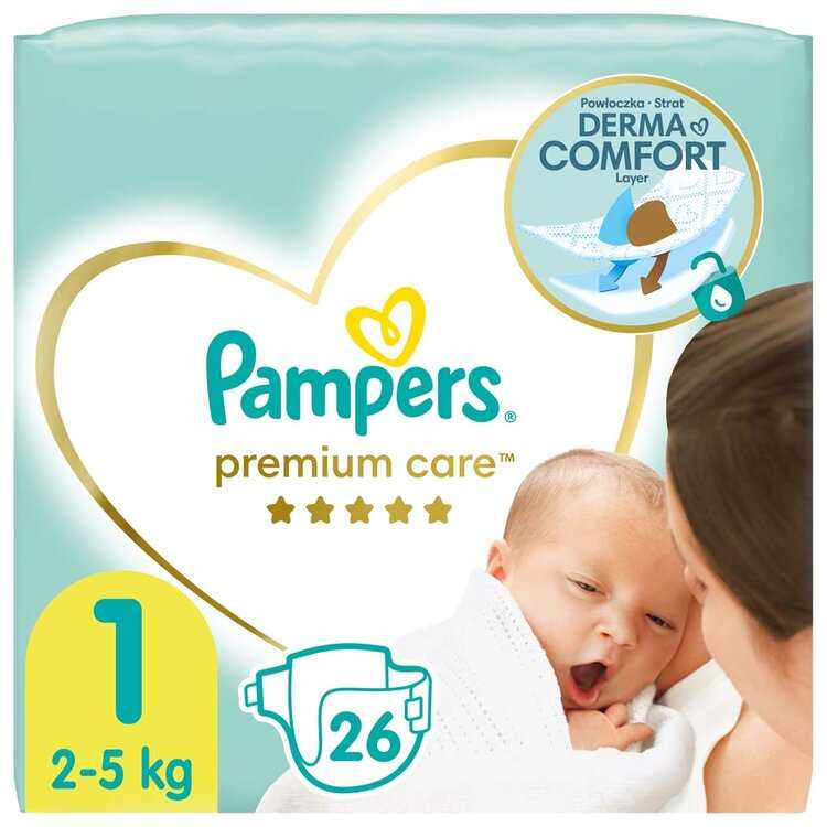 Pampers Pleny PremiumCare 1 Newborn 2-5 kg 26 ks Pampers