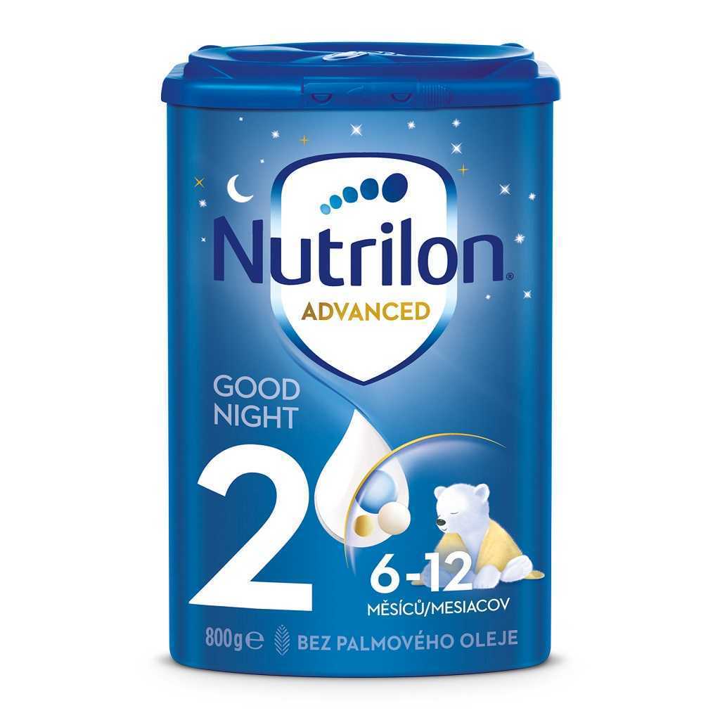 6x NUTRILON 2 Good Night pokračovací kojenecké mléko 800 g