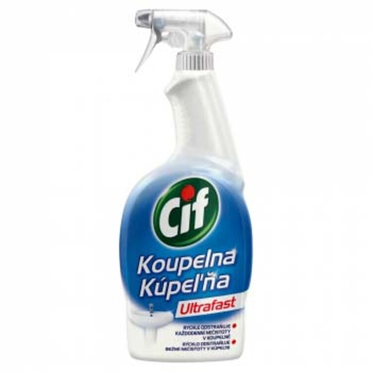 CIF Ultrafast Koupelna čisticí spray 750 ml Cif