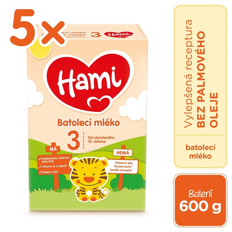 Hami 3 5 x 600 g Hami