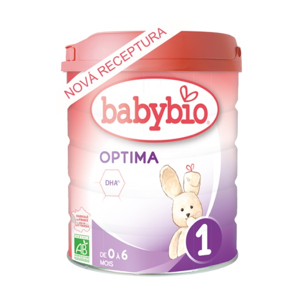 3x BABYBIO OPTIMA 1 kojenecké bio mléko (800 g) Babybio