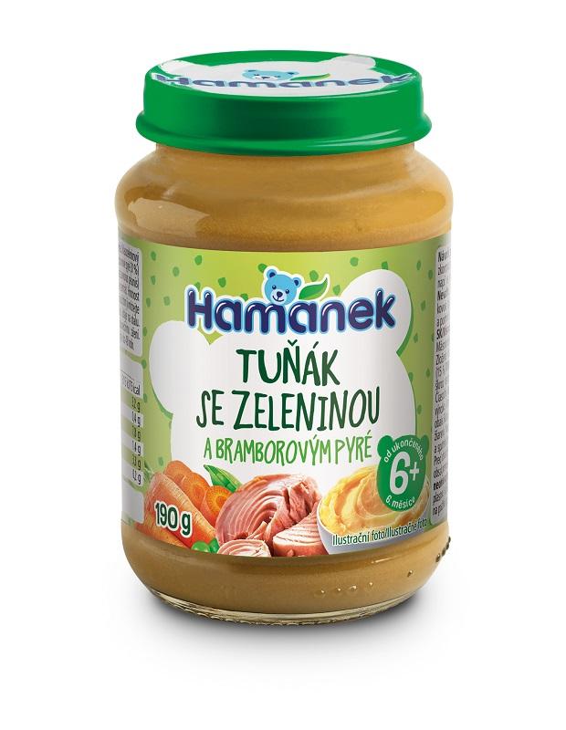 6x HAMÁNEK Tuňák se zeleninou a brambor (190 g) Hamánek