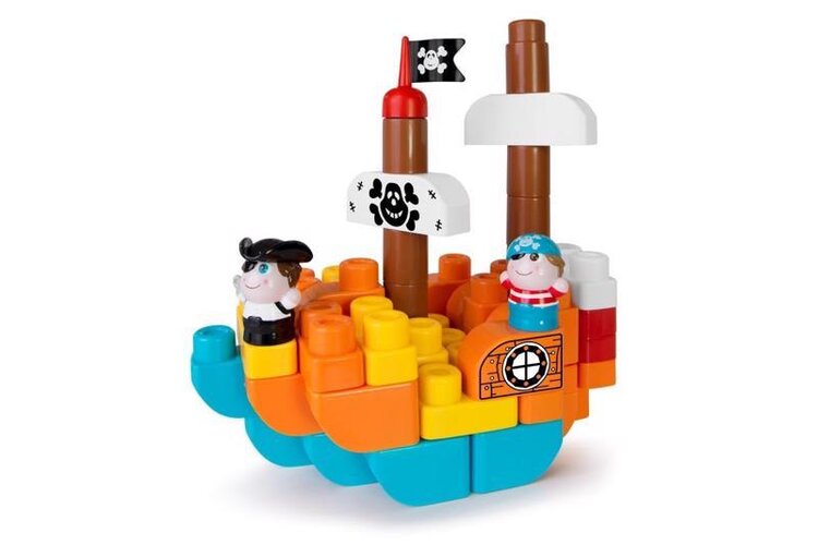 CHICCO Stavebnice App Toys 60 ks - Ostrov pokladu Chicco