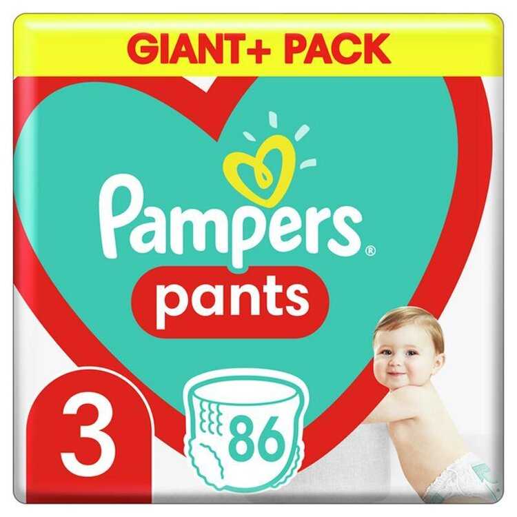 Pampers Pants 3 6 -11 kg 86 ks Pampers