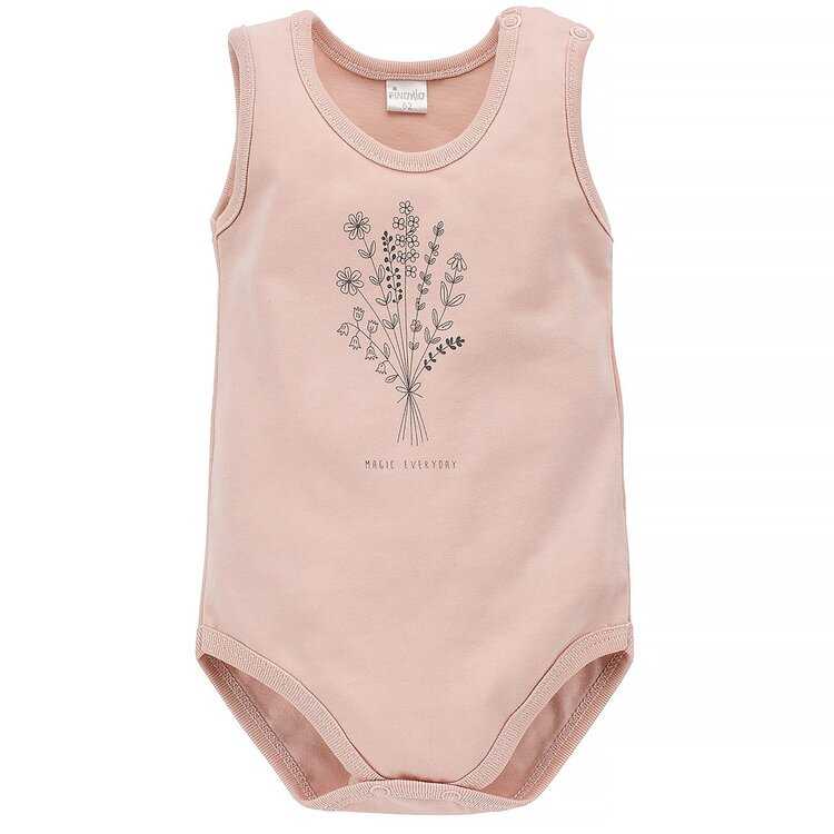 PINOKIO Body na ramínka Summer Mood pink vel. 92 Pinokio