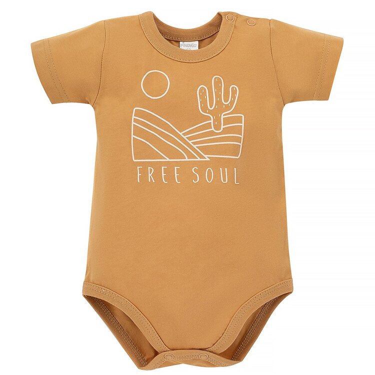 PINOKIO Body krátký rukáv Free Soul yellow vel. 86 Pinokio