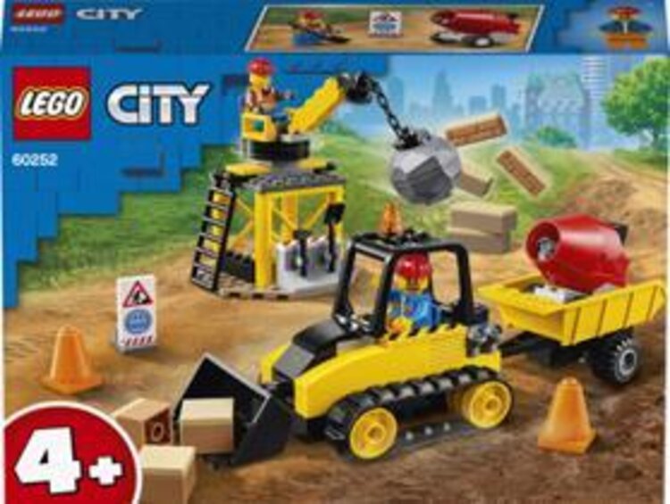 LEGO® City 60252 Buldozer na staveništi LEGO