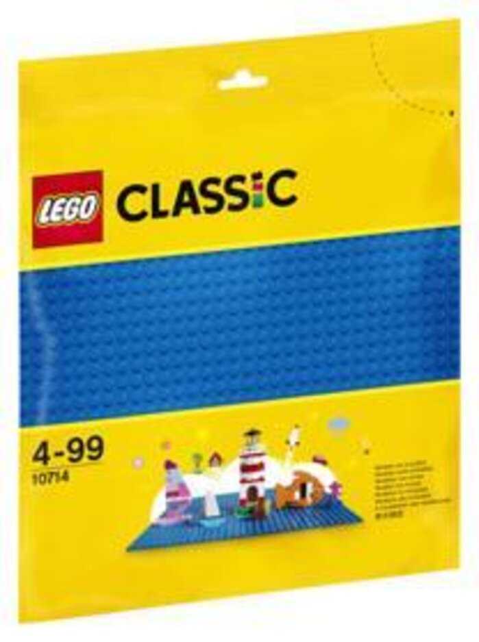 LEGO® CLASSIC 10714 Modrá podložka na stavění LEGO