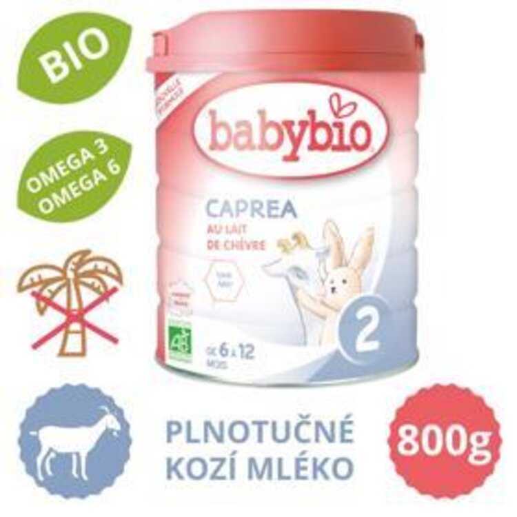 BABYBIO CAPREA 2 plnotučné kozí kojenecké bio mléko (800 g) Babybio