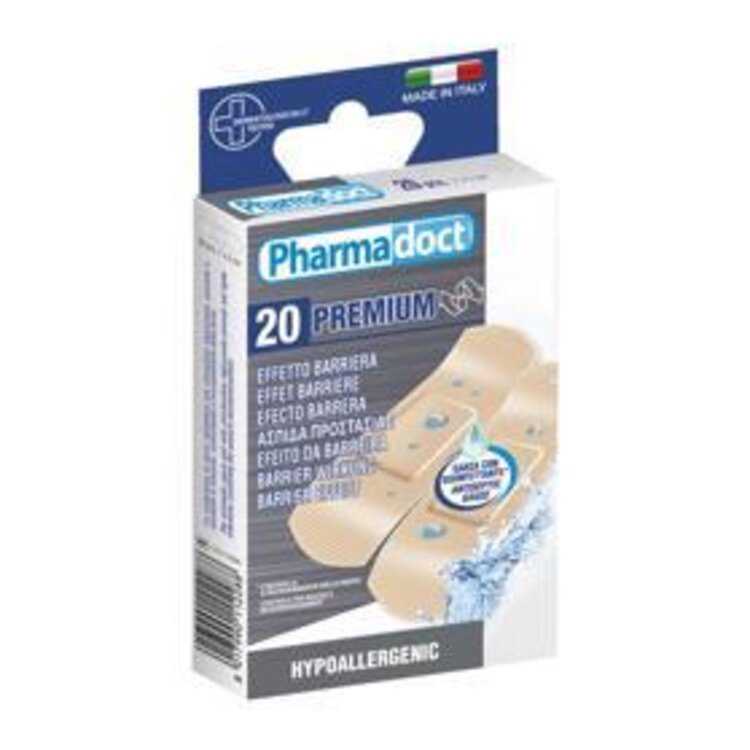 PHARMADOCT Náplast PREMIUM 20 ks (hypoalergenní