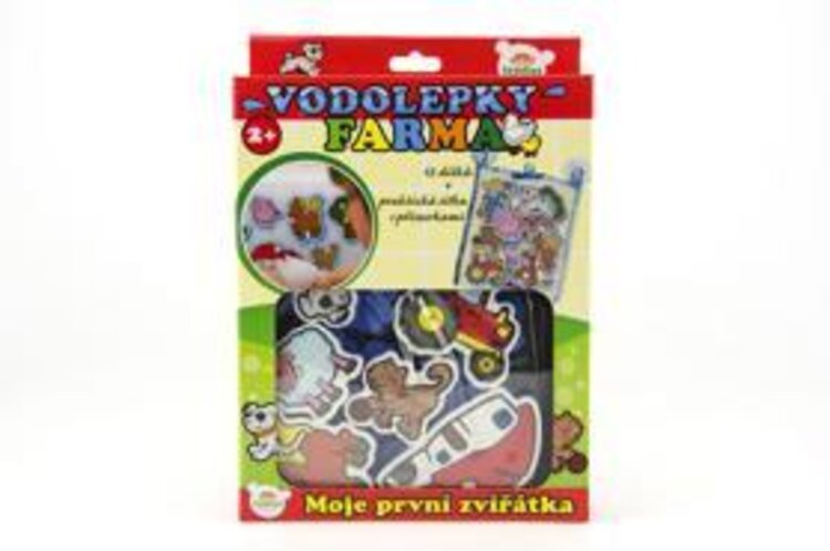 TEDDIES Vodolepky Moje první zvířátka farma Teddies