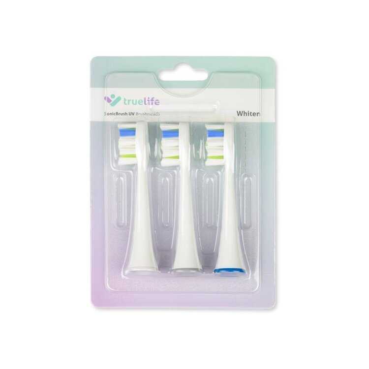 TRUELIFE Náhradní hlavice SonicBrush UV - Whiten Triple Pack TrueLife