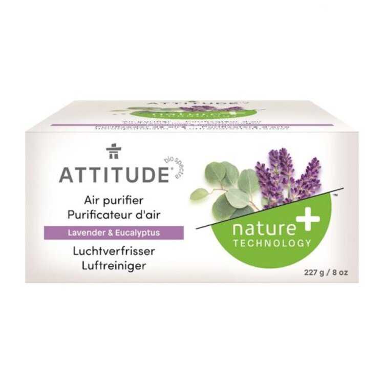 ATTITUDE Přírodní čistící osvěžovač vzduchu - levandule a eukalyptus 227g Attitude