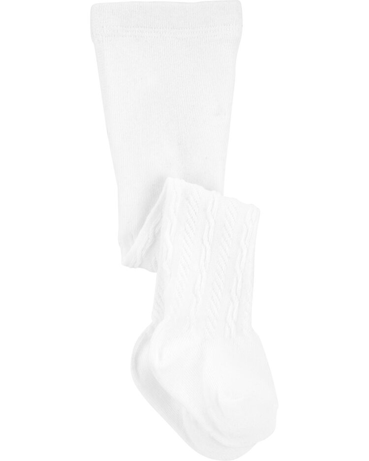 CARTER'S Punčochy White dívka 6-12m Carter´s