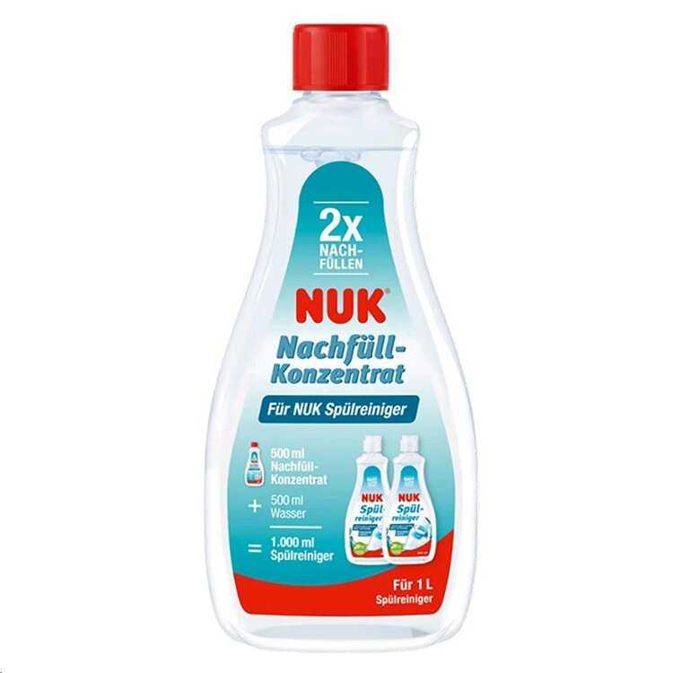 NUK Mycí koncentrát 500 ml pro přípravu 1000 ml prostředku Nuk