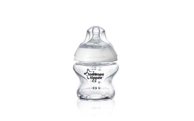 TOMMEE TIPPEE Kojenecká láhev C2N 150 ml skleněná