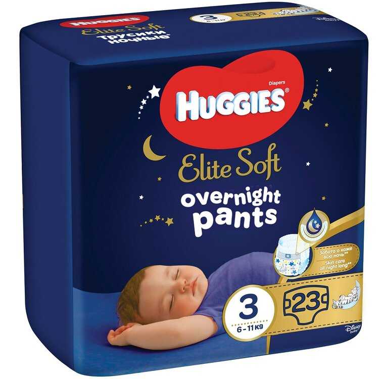 HUGGIES Elite Soft Pants OVN Kalhotky plenkové jednorázové 3 (6-11 kg) 23 ks Huggies