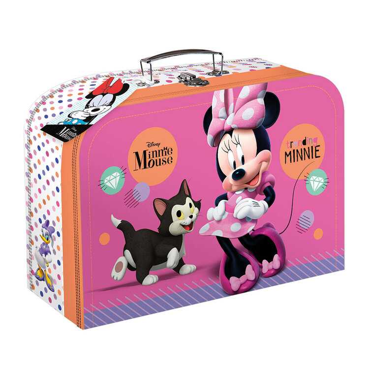 TEDDIES Kufřík školní papírový Disney Minnie Teddies