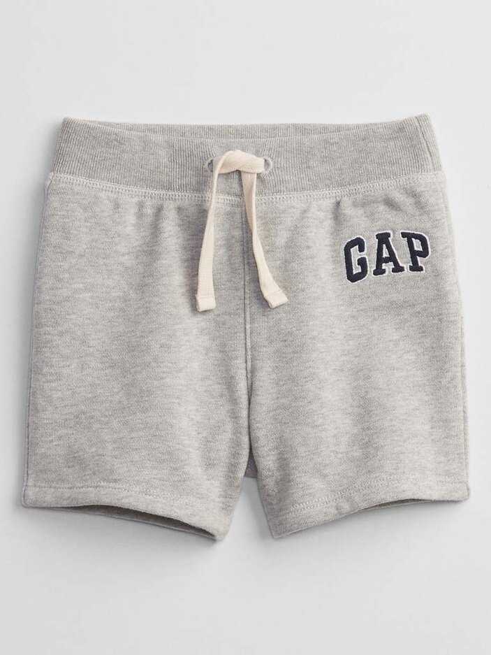 GAP Kalhoty krátké Logo neutrál Grey 18-24m GAP