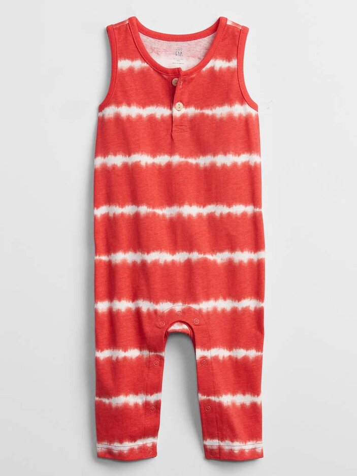 GAP Overal bez rukávů Stripes dívka 3-6m GAP