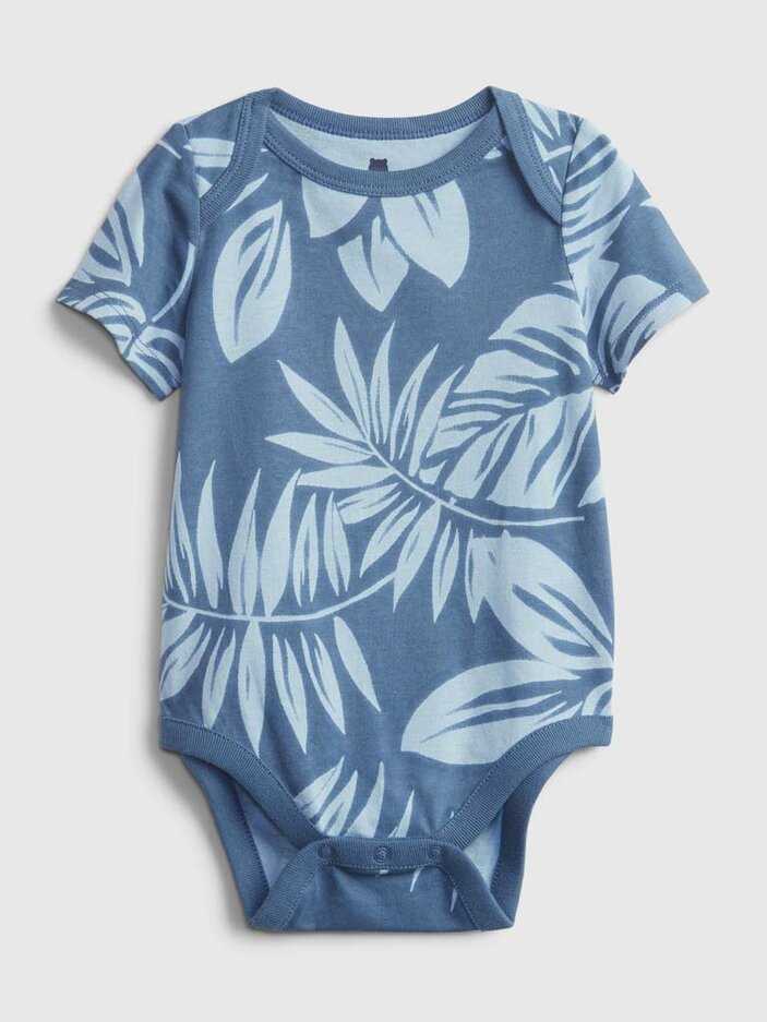 GAP Body krátký rukáv Flowers chlapec 18-24m GAP