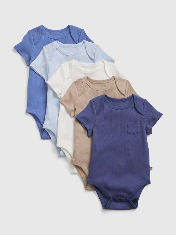 GAP Body krátký rukáv Mix chlapec 5ks 12-18m GAP