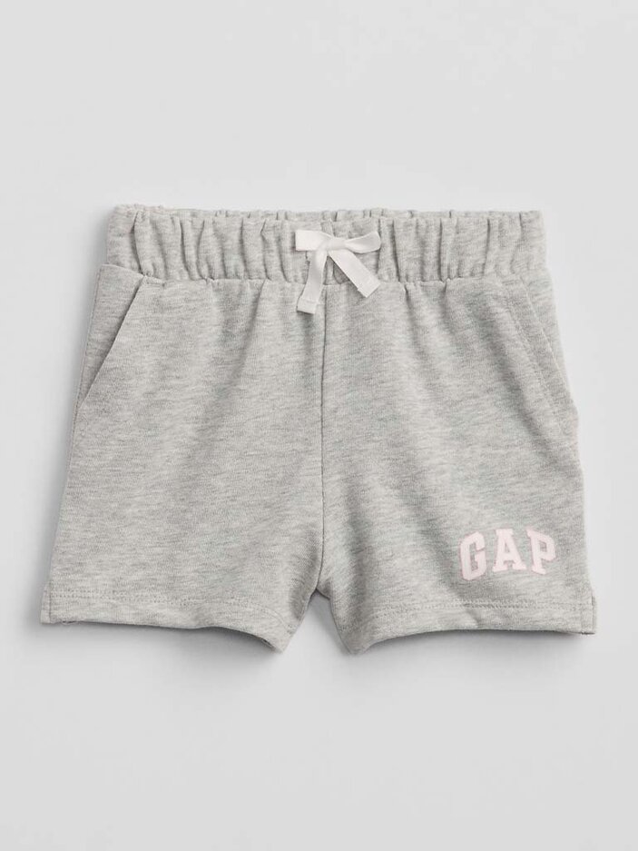 GAP Kalhoty krátké Light Grey Logo dívka 2r GAP